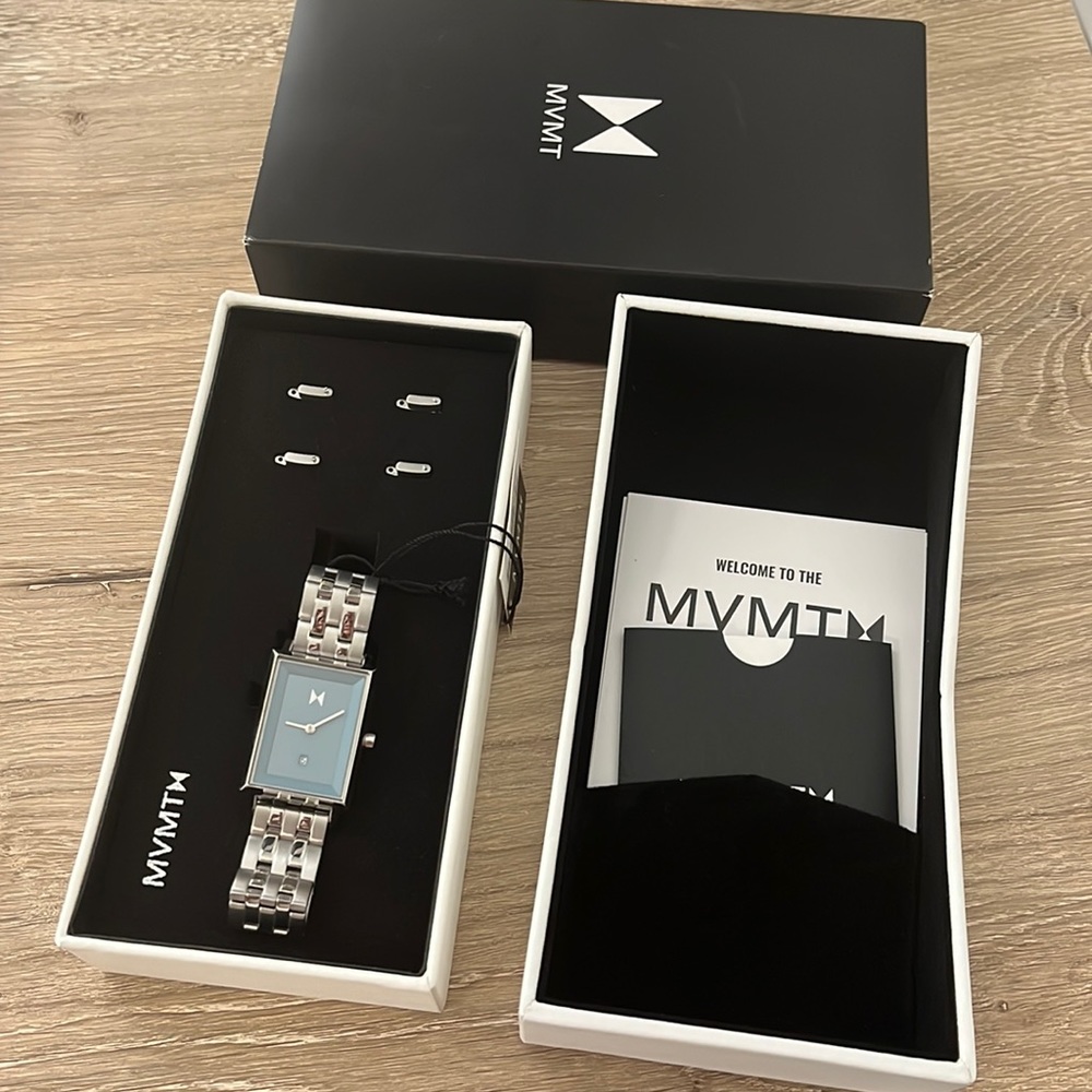 New Never Worn Signature Square MVMT Watch 24mm